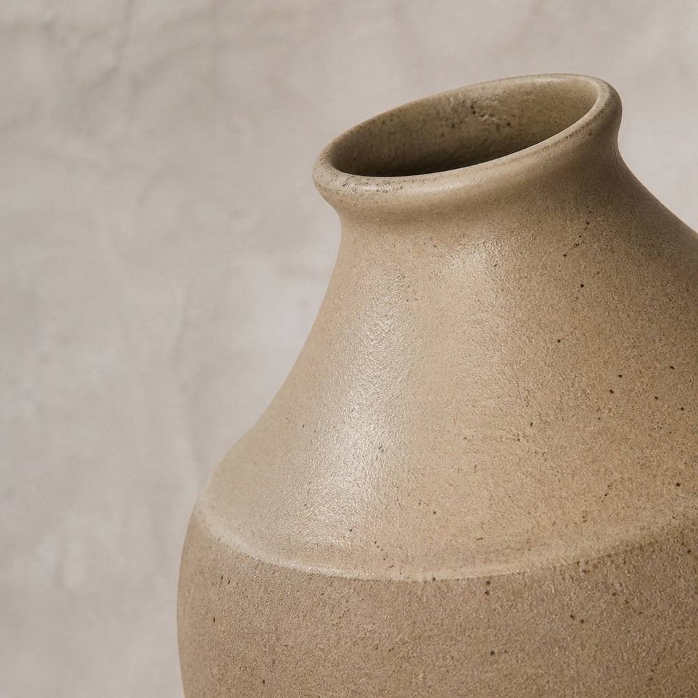 Vase céramique sable — vue secondaire