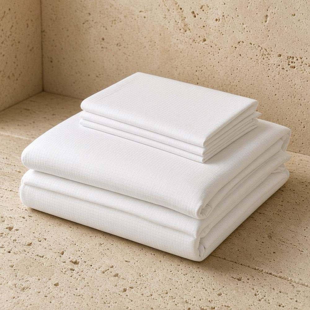 Kit literie complète 140x200 (housse de couette + 2 taies)